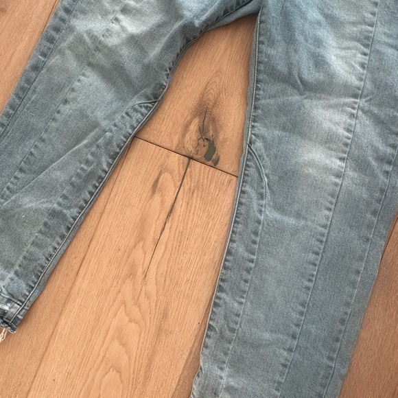 Rachel Roy So Rustic Unique Arty Jeans! - Picture 8 of 12